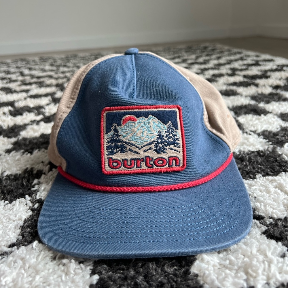 Vintage Burton SnapBack hat